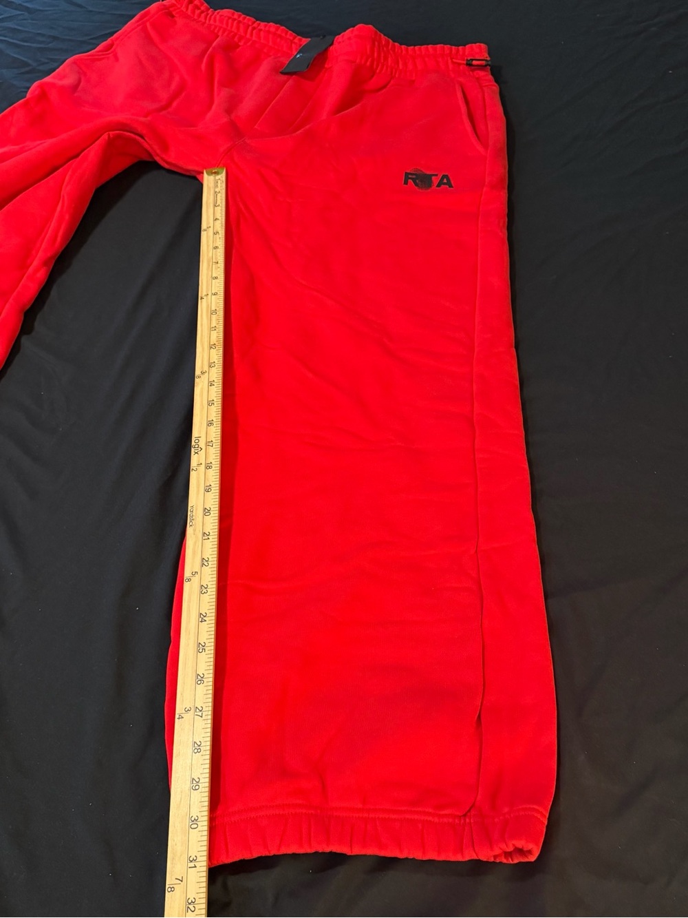 RTA Red Sweatpants - Picture 3 of 5